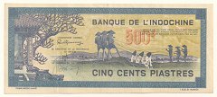 French Indochina 500 Piastres 1942 banknote
