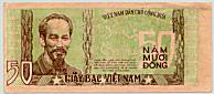 Vietnam Nam Bo 50 Dong 1949 banknote