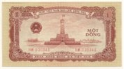Vietnam 1 Dong 1958 banknote