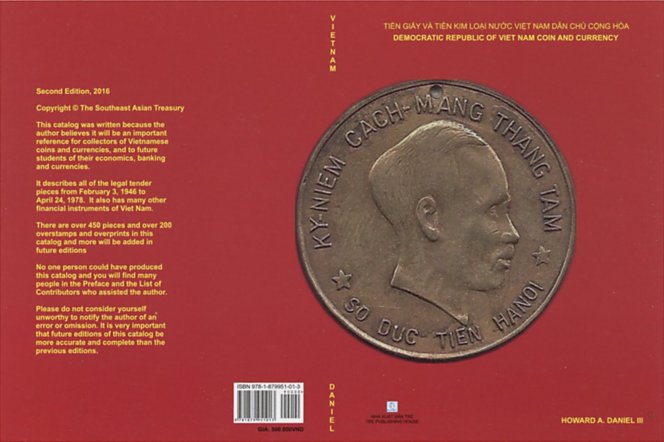 Book cover: Howard Daniel, Democratic Republic of Vietnam coin and currency, 2016