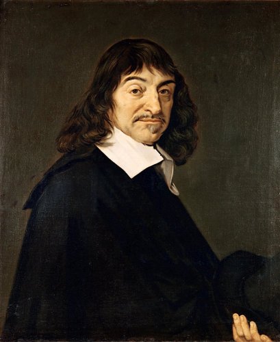 Rene Descartes, portrait by Frans Hals