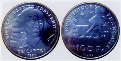 France, 100 Francs 1992 coin