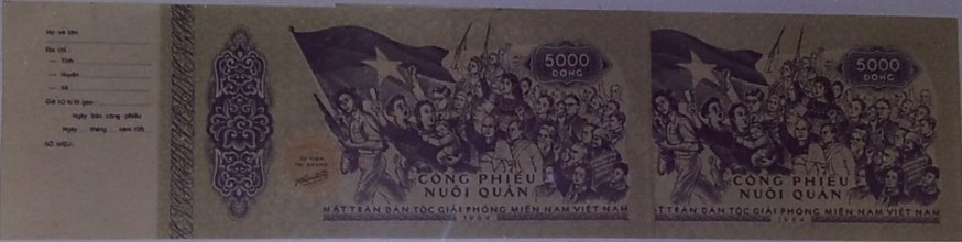 Vietnam 5000 Dong Cong Phieu 1964