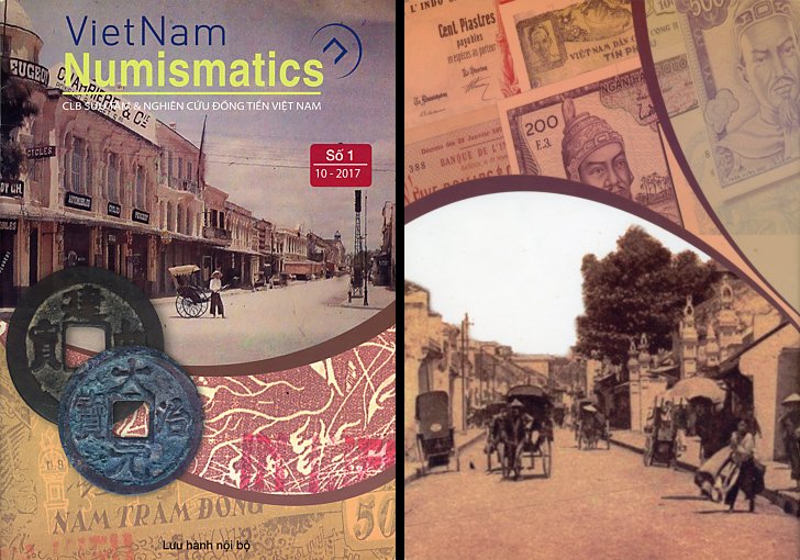 Vietnamese Numismatics Magazine #1, October 2017, front and back covers