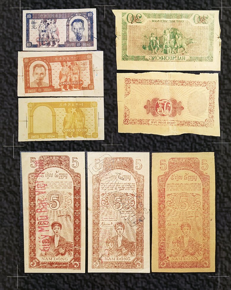 North Vietnam PROOF/specimen banknotes