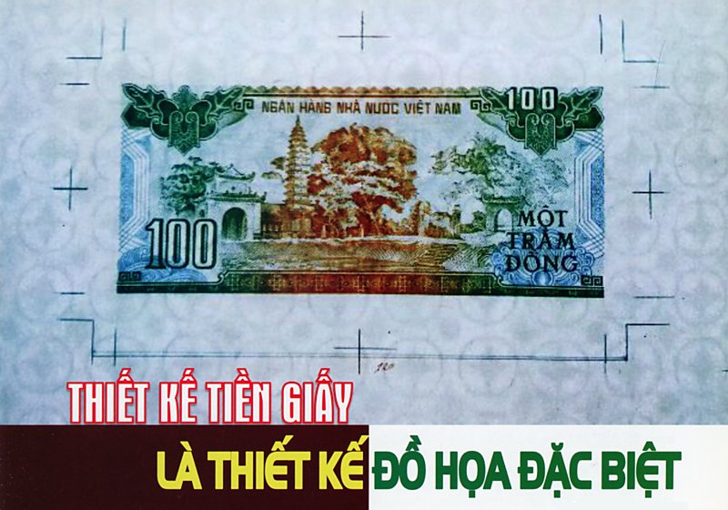 Vietnamese banknote design PROOF, 100 Dong 1991