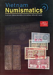 Vietnam Numismatics Magazine #2, January 2018, front cover