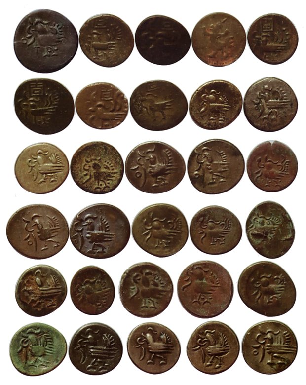 Cambodian Hamsa coins
