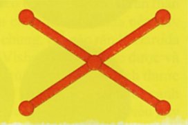 Vietnam Restoration League national flag
