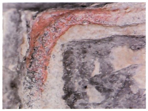1000x magnification of the printing plate area