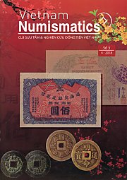 Vietnam Numismatics Magazine #3, April 2018, front cover