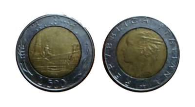 Italy 500 Lire coin