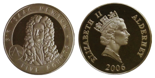 Alderney 5 Pound Coin