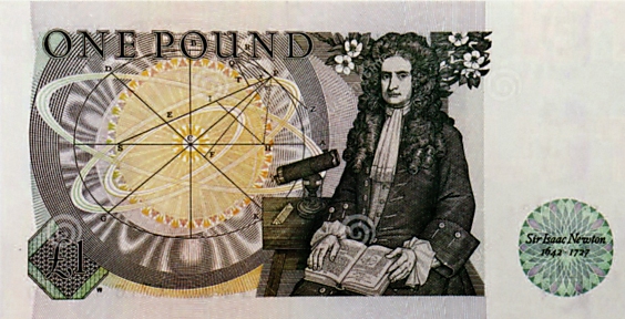 Great Britain 1 Pound Banknote