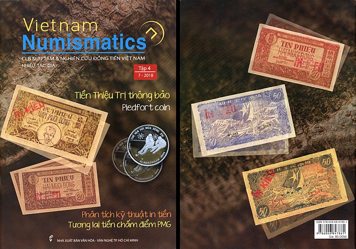 Vietnamese Numismatics Magazine #4, July 2018, front and back covers