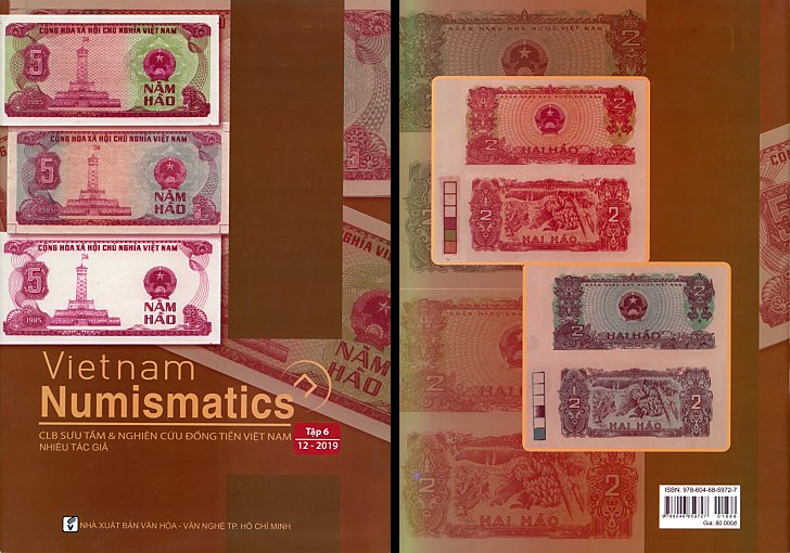 Vietnamese Numismatics Magazine #6, December 2019, front and back covers