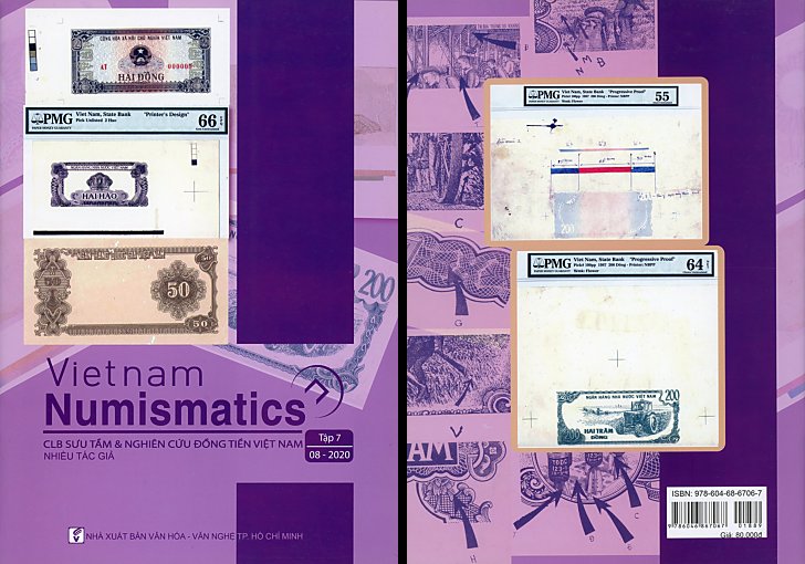 Vietnamese Numismatics Magazine #7, August 2020, front and back covers